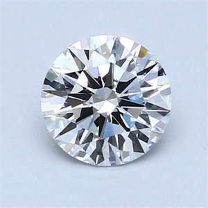 Picture of 1.04 Carats, Round Diamond with Very Good Cut, F Color, VS1 Clarity and Certified by GIA