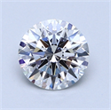 1.13 Carats, Round Diamond with Excellent Cut, G Color, VS1 Clarity and Certified by GIA