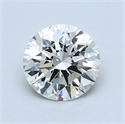1.01 quilates, Redondo Diamante , Color H, claridad VVS1 y certificado por GIA