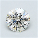 1.08 quilates, Redondo Diamante , Color J, claridad VVS1 y certificado por GIA