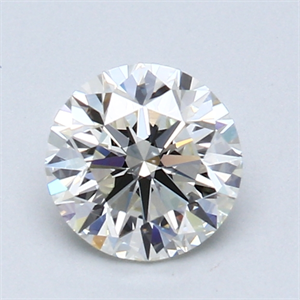Picture of 1.00 Carats, Round Diamond with Very Good Cut, J Color, VVS1 Clarity and Certified by GIA
