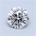 1.01 Carats, Round Diamond with Very Good Cut, H Color, VS1 Clarity and Certified by GIA