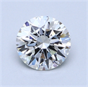 1.04 quilates, Redondo Diamante , Color H, claridad VS1 y certificado por GIA