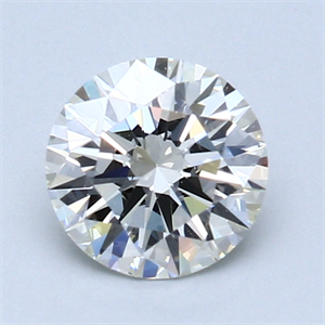 Picture of 1.06 Carats, Round Diamond with Excellent Cut, J Color, VVS1 Clarity and Certified by GIA