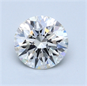 1.03 quilates, Redondo Diamante , Color H, claridad VVS1 y certificado por GIA