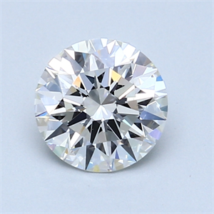 Picture of 1.03 Carats, Round Diamond with Excellent Cut, H Color, VVS1 Clarity and Certified by GIA