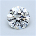 1.11 quilates, Redondo Diamante , Color H, claridad VS1 y certificado por GIA