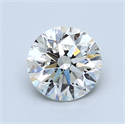 1.00 Carats, Round Diamond with Very Good Cut, H Color, VS2 Clarity and Certified by GIA