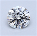1.11 quilates, Redondo Diamante , Color H, claridad VVS2 y certificado por GIA