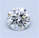 1.01 quilates, Redondo Diamante , Color H, claridad VVS2 y certificado por GIA