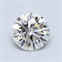 1.02 quilates, Redondo Diamante , Color J, claridad VVS2 y certificado por GIA