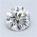 1.03 Carats, Round Diamond with Very Good Cut, I Color, VVS1 Clarity and Certified by GIA