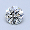 1.02 quilates, Redondo Diamante , Color I, claridad VVS2 y certificado por GIA