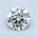 1.09 Carats, Round Diamond with Excellent Cut, G Color, VVS1 Clarity and Certified by GIA