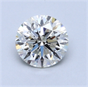 1.03 Carats, Round Diamond with Very Good Cut, J Color, VS2 Clarity and Certified by GIA