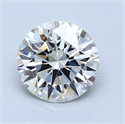1.22 quilates, Redondo Diamante , Color H, claridad VVS1 y certificado por GIA