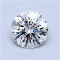 1.03 quilates, Redondo Diamante , Color H, claridad VVS1 y certificado por GIA