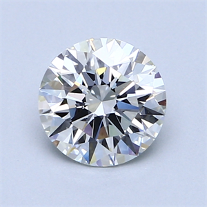 Picture of 1.03 Carats, Round Diamond with Excellent Cut, H Color, VVS1 Clarity and Certified by GIA
