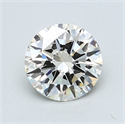 1.00 Carats, Round Diamond with Excellent Cut, I Color, VVS2 Clarity and Certified by GIA