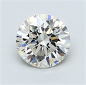 1.15 Carats, Round Diamond with Very Good Cut, J Color, VVS1 Clarity and Certified by GIA