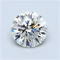 1.03 quilates, Redondo Diamante , Color J, claridad VVS2 y certificado por GIA