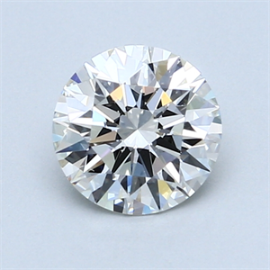Picture of 1.06 Carats, Round Diamond with Excellent Cut, G Color, VVS2 Clarity and Certified by GIA