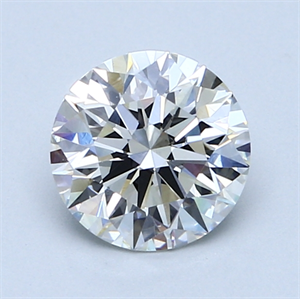 Picture of 1.32 Carats, Round Diamond with Excellent Cut, F Color, VS1 Clarity and Certified by GIA