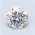 1.01 Carats, Round Diamond with Very Good Cut, F Color, VS1 Clarity and Certified by GIA
