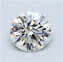 1.21 Carats, Round Diamond with Excellent Cut, H Color, VS2 Clarity and Certified by GIA
