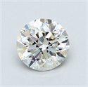 1.00 Carats, Round Diamond with Very Good Cut, J Color, VS1 Clarity and Certified by GIA