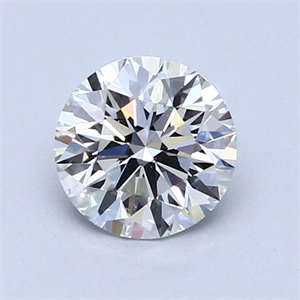 Picture of 1.01 Carats, Round Diamond with Excellent Cut, H Color, VVS1 Clarity and Certified by GIA