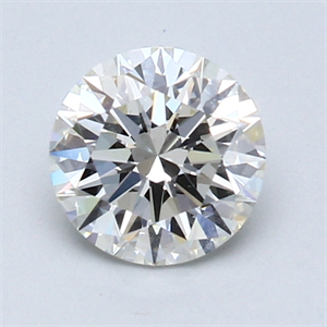 Picture of 1.00 Carats, Round Diamond with Excellent Cut, J Color, VS2 Clarity and Certified by GIA