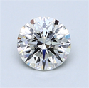 1.01 quilates, Redondo Diamante , Color I, claridad SI1 y certificado por GIA