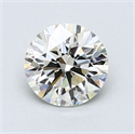 1.03 Carats, Round Diamond with Excellent Cut, J Color, VS2 Clarity and Certified by GIA