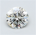 1.02 Carats, Round Diamond with Excellent Cut, J Color, VVS1 Clarity and Certified by GIA