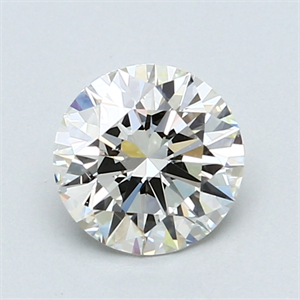 Picture of 1.09 Carats, Round Diamond with Excellent Cut, I Color, VVS1 Clarity and Certified by GIA
