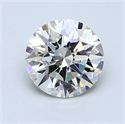 1.10 Carats, Round Diamond with Excellent Cut, J Color, VVS1 Clarity and Certified by GIA