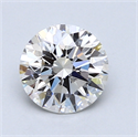 1.20 Carats, Round Diamond with Excellent Cut, G Color, VVS2 Clarity and Certified by GIA