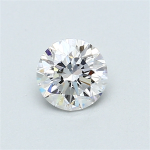 Picture of 0.50 Carats, Round Diamond with Good Cut, D Color, VS1 Clarity and Certified by GIA