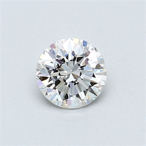 Picture of 0.50 Carats, Round Diamond with Good Cut, F Color, VS1 Clarity and Certified by GIA