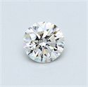 0.50 quilates, Redondo Diamante , Color G, claridad VVS1 y certificado por GIA