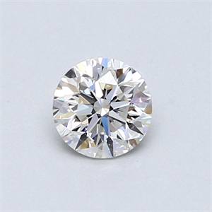Picture of 0.50 Carats, Round Diamond with Good Cut, G Color, VS1 Clarity and Certified by GIA
