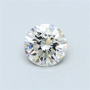 Foto 0.50 quilates, Redondo Diamante , Color G, claridad IF y certificado por EGL de