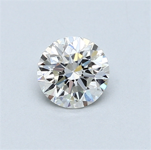 Picture of 0.50 Carats, Round Diamond with Good Cut, G Color, VVS1 Clarity and Certified by GIA