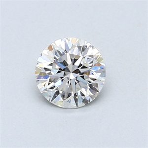 Picture of 0.50 Carats, Round Diamond with Good Cut, F Color, VS2 Clarity and Certified by GIA