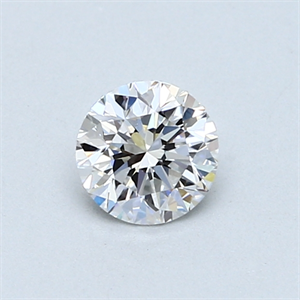Picture of 0.51 Carats, Round Diamond with Good Cut, D Color, VS1 Clarity and Certified by GIA