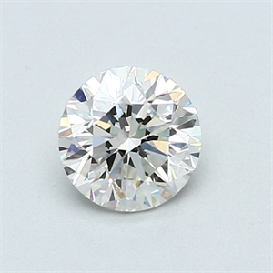 Picture of 0.70 Carats, Round Diamond with Good Cut, H Color, VS1 Clarity and Certified by GIA