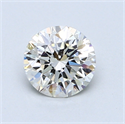 0.90 quilates, Redondo Diamante , Color I, claridad VVS1 y certificado por GIA