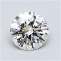 1.10 Carats, Round Diamond with Excellent Cut, F Color, VVS2 Clarity and Certified by GIA