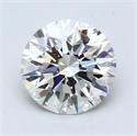 1.13 quilates, Redondo Diamante , Color F, claridad VVS1 y certificado por GIA